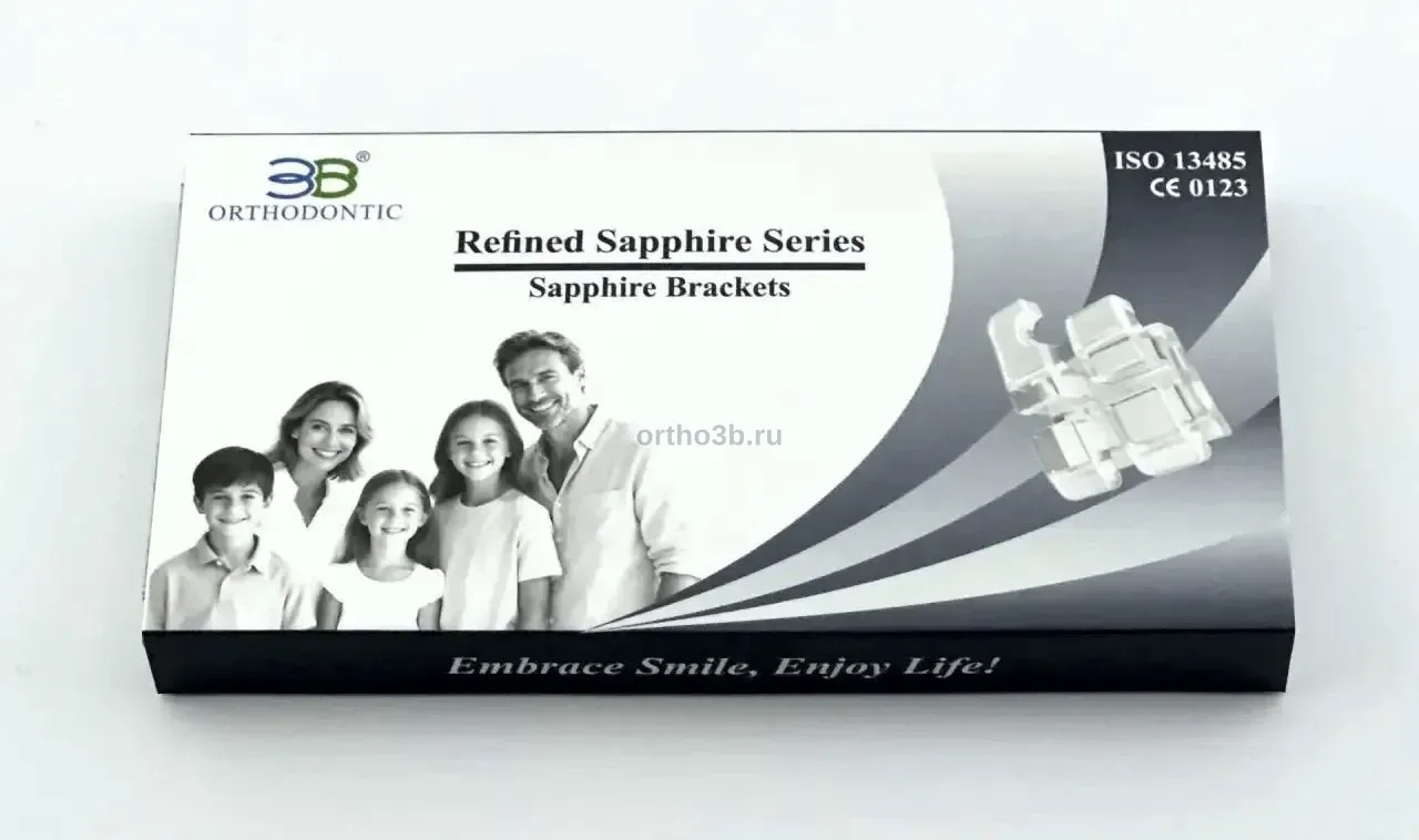 Refined Sapphire Series — сапфировые брекеты