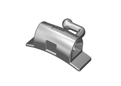 Chamfered entrance single 2nd Molar Weldable