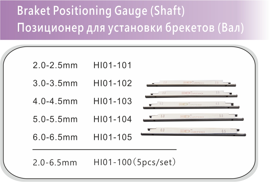 116 Braket Positioning Gauge Shaft